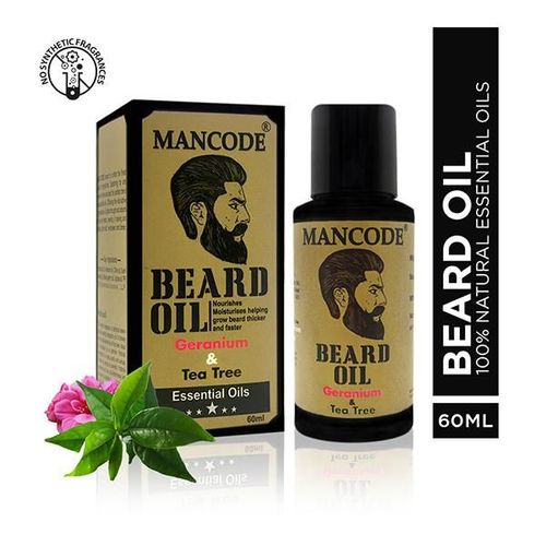 Mancode Beard Oil - Germanium & Tea Tree 100 ml