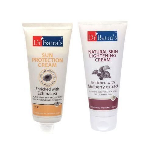 Dr Batra's Skin Care Kit (Sun Protection SPF 30 Cream + Natural Skin Lightening Cream)