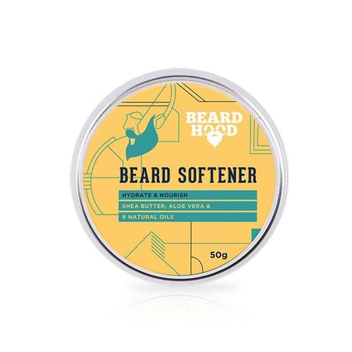 Beardhood Beard Softener - Shea Butter, Aloe Vera & 6 Natural Oils 50 gm