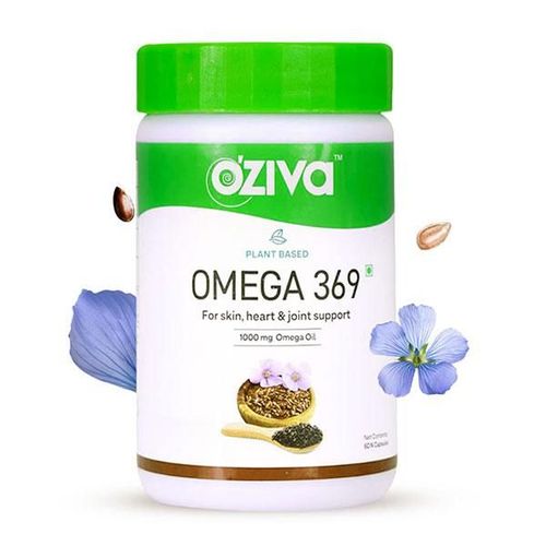 OZiva Plant based Omega 369 Capsule 60's