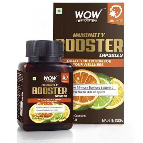 WOW Life Science Immunity Booster Veg Capsule 30's