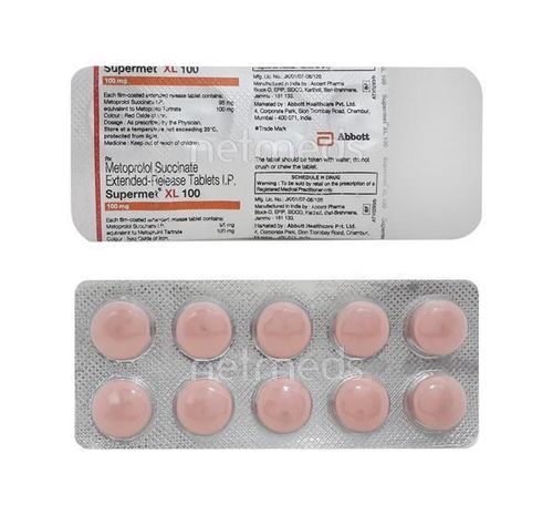Supermet XL 100mg Tablet 10'S