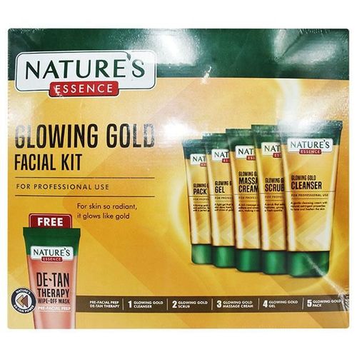 Nature's Essence Advanced Glowing Gold Facial Kit 250 gm