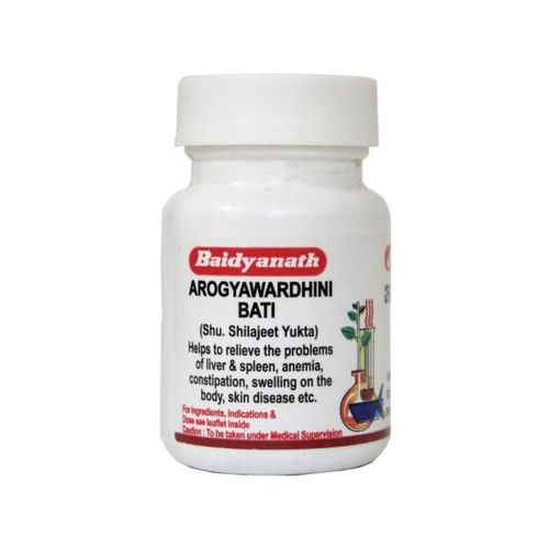 Baidyanath Arogyavardhini Bati Tablet 40's