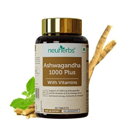 Neuherbs Ashwagandha 1000 Plus Tablets 60's