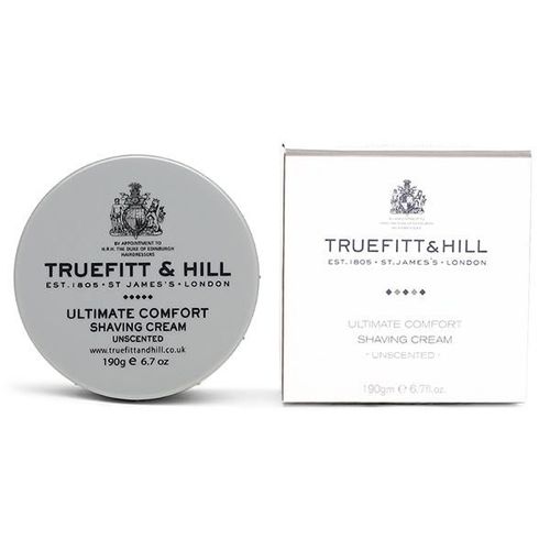Truefitt and Hill Ultimate Comfort Shaving Cream Essential Grooming Collection Best For Sensitive Skin 190 gm