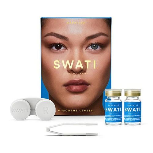 Swati Coloured Lenses Sapphire 6 Month Lenses ( - 2.75) 1's