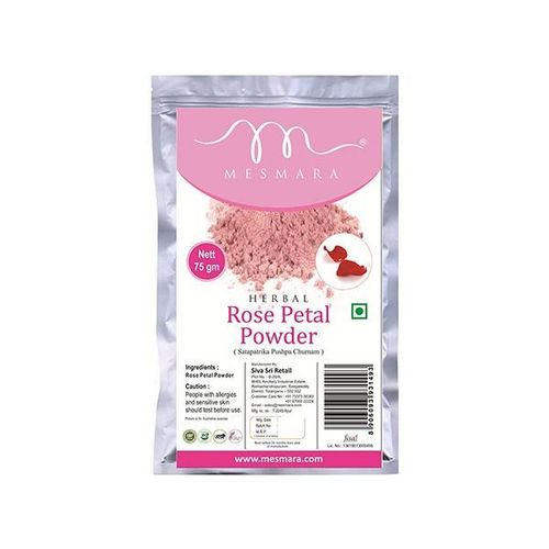 Mesmara Herbal Powder - Rose Petal 75 gm