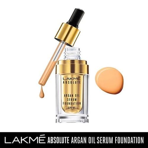 Lakme Absolute Argan Oil Serum Foundation SPF 45 Cool Ivory 15ml