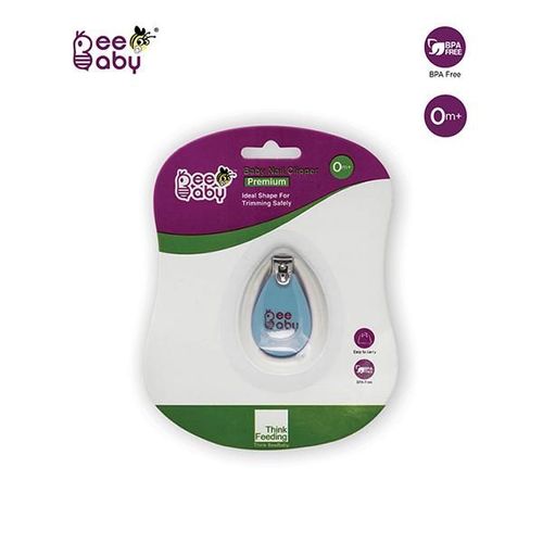 BeeBaby Premium Nail Clipper (Blue) 0M+ 1's