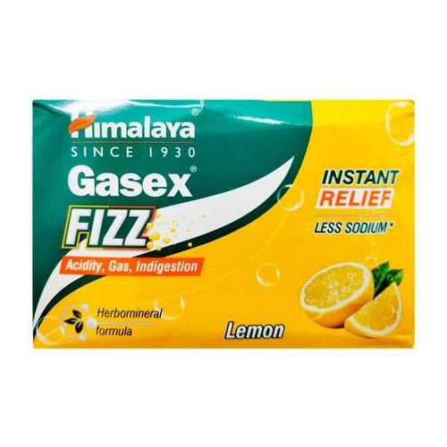 Himalaya Gasex Fizz Sachet - Lemon (Pack of 25 x 5 gm)
