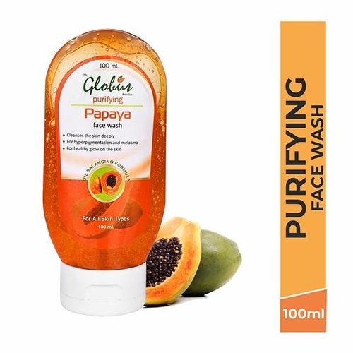 Globus Remedies Papaya Purifying Face Wash 300ml 3's
