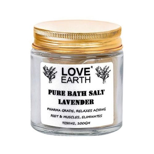 Love Earth Pure Bath Salt With Pure Epsom Salt & Essential Oil 100 gm