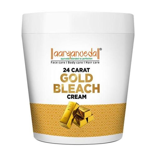 Aryanveda 24 Carat Gold Bleach Cream 250 gm