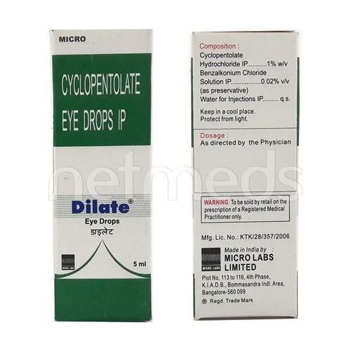 Dilate 1% Eye Drops 5ml