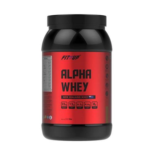 Fitzup Alpha Whey Powder - Cappuccino Flavour 2.3 lb