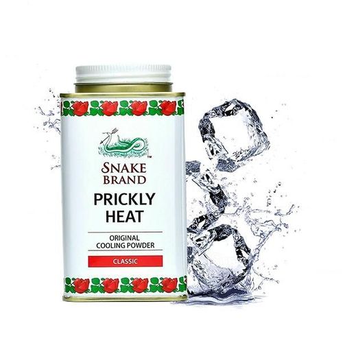 SNAKE BRAND PRICKLY HEAT COOLING POWDER CLASSIC 140 gm