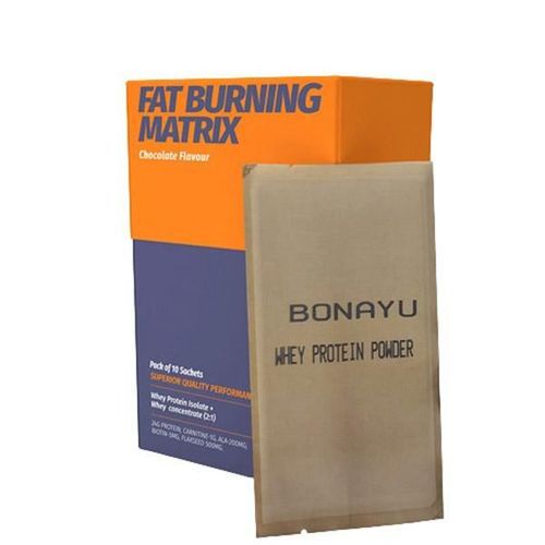 BonAyu Whey Protein Fat Burning Matrix Sachet - Chocolate 10's