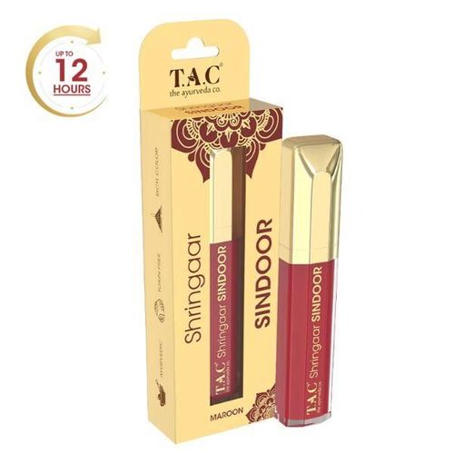 TAC The Ayurveda Co. Shringaar Sindoor - Maroon 5 ml