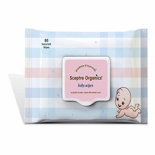 Sceptre Organics Baby Wipes 80's
