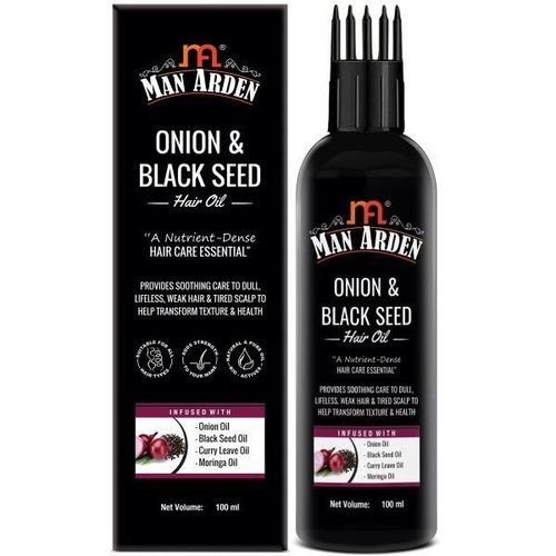 Man Arden Hair Oil with Comb Applicator - Onion & Black Seed 100 ml