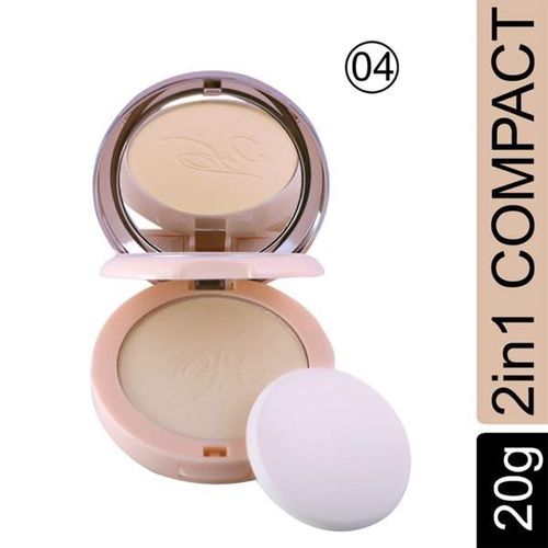 Fashion Colour Nude Makeover 2 In 1 Face Powder, Shade 04 20 gm