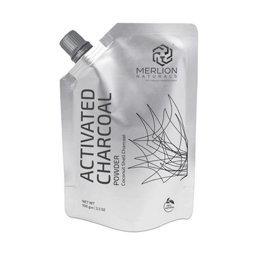 Merlion Naturals Teeth Whitening Activated Charcoal Powder 100 gm