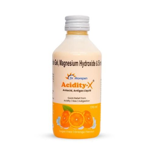 Dr.Morepen Acidity-x Antacid Liquid 170 ml