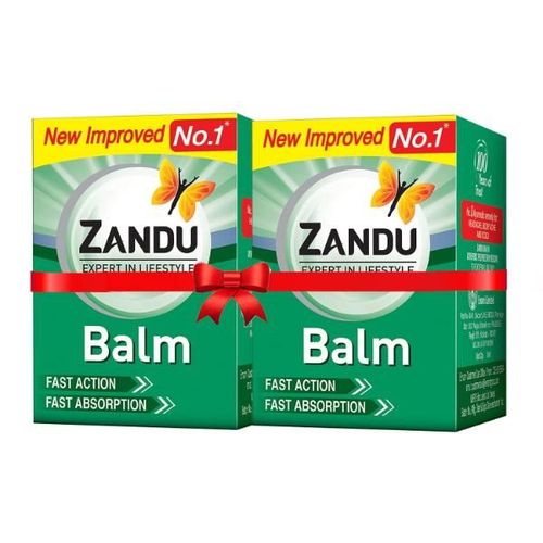 Zandu Balm Fast Action (Pack Of 2 x 50 ml)