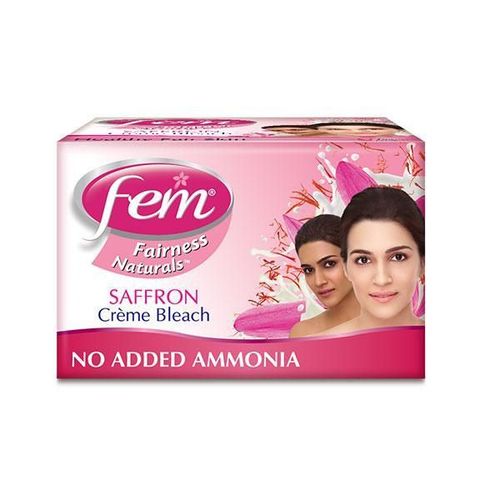 Fem Fairness Naturals Saffron Creme Bleach 8 gm