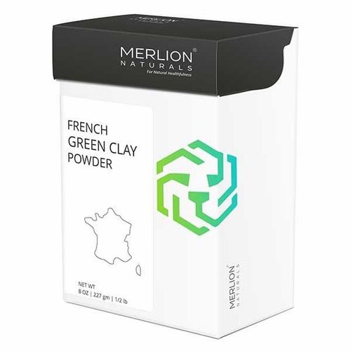 Merlion Naturals French Clay Powder - Green 227 gm