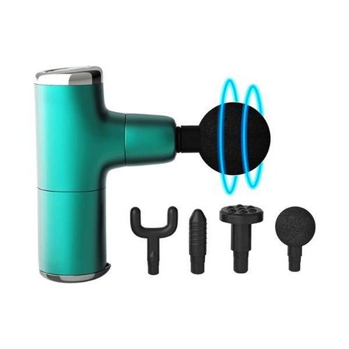 Lifelong Wireless Powerful Gun Massager With 4 Heads LLGM36 1's