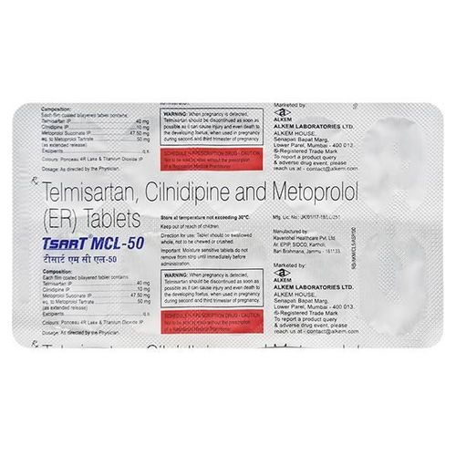 TSART MCL 50 Tablet 10's