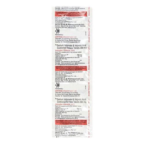 Amvalor Chrono 300mg Tablet 10'S