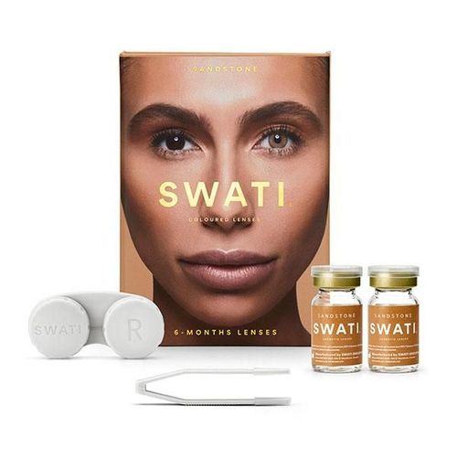 Swati Cosmetics Coloured Lenses Sandstone 6 Month Contact Lenses ( - 2.5) 1's