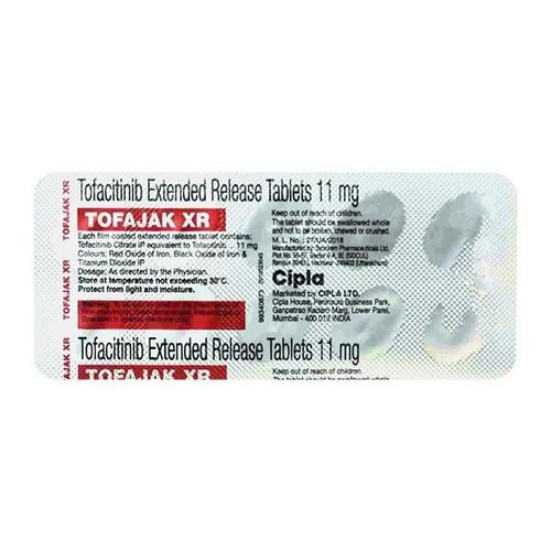 TOFAJAK XR 11mg Tablet 10's