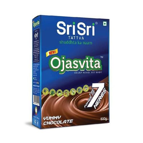 Sri Sri Tattva Ojasvita Powder - Chocolate Flavour 500 gm (Refill Pack)