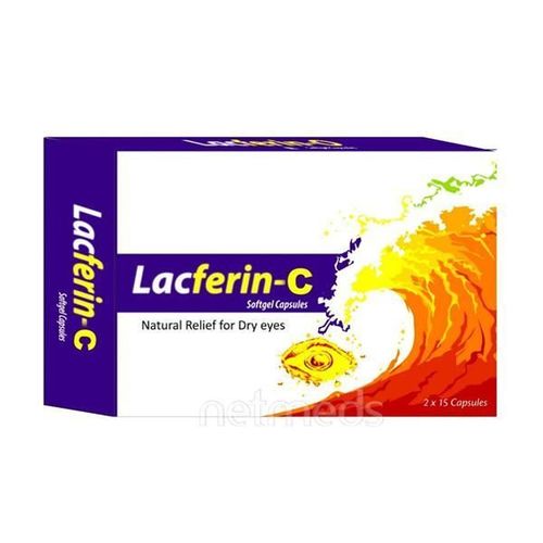 Shrey's Lacferin-C Softgel Capsule (Pack of 2 x 15's)