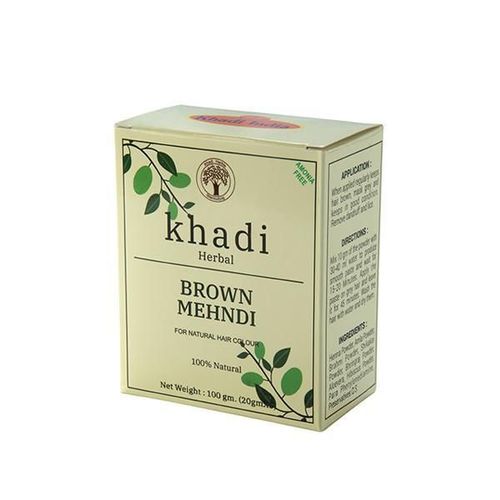 Khadi Shuddha Natural Hair Colour - Brown Mehndi 100 gm
