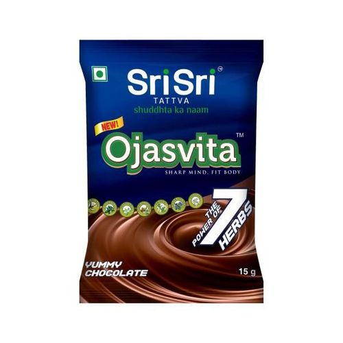 Sri Sri Tattva Ojasvita Powder - Chocolate Flavour 15 gm (Sachet)