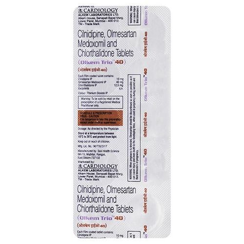 Olkem Trio 40mg Tablet 10'S