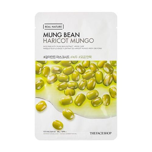 The Face Shop Real Nature Mung Bean Face Mask 20 Gm