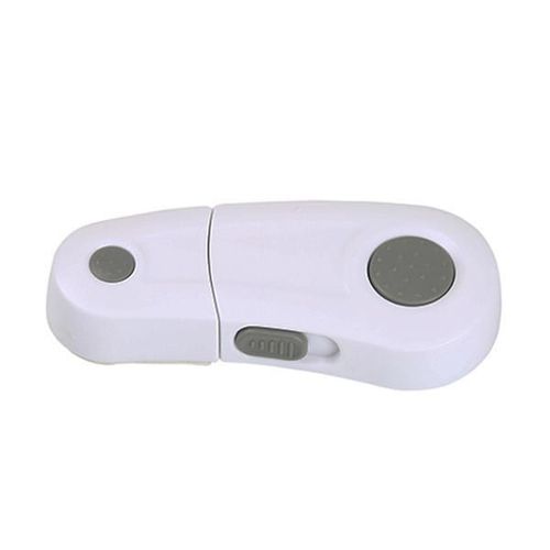 Baby Safety Inc Safe-O-Kid Elegant Child Safety Cabinet Lock - White (Pack of 2)