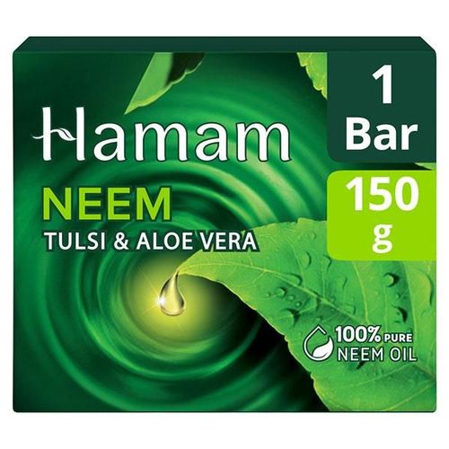 Hamam Neem Tulsi and Aloevera 150 gm