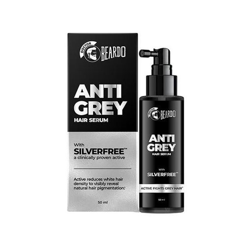 Beardo Hair Serum Grey Control Reduce White Hair Restore Natural Color 50 ml