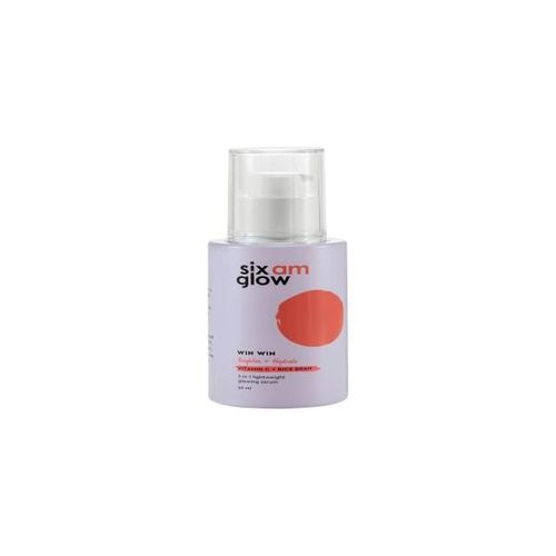 Sixam Glow Win Win Face Serum + Oil With Rice Bran and Vit C, 3 In 1 Lightweight Glowing Serum 50 ml