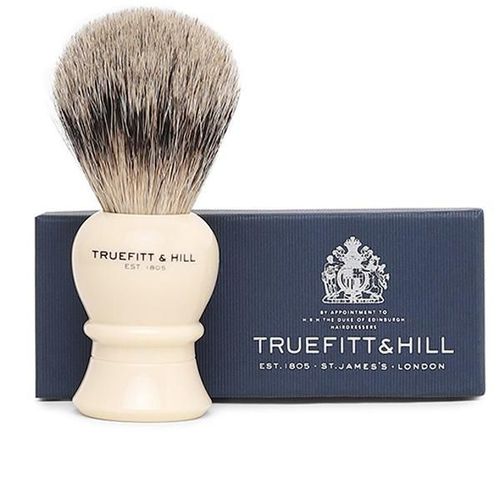 Truefitt and Hill Faux Ivory Super Handmade Shaving Brush Regency Luxury Essential Grooming Collection for Men 1's