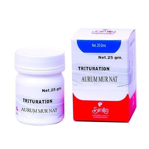 Similia Trituration Aurum Mur Nat 6X Tablet 25 gm