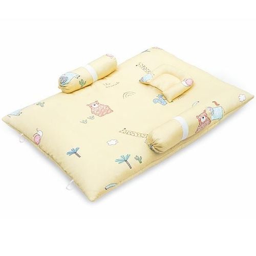 R for Rabbit Snuggy Forest Bedding - Yellow
