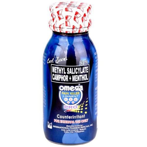 Omeha Pain Killer Liniment Pro (Methyl Salicylate Camphor + Menthol) 60 ml (N)